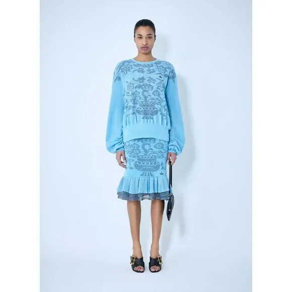 Vivienne Westwood Women Jules Crewneck Knitted Jumper - Picture 2 of 6